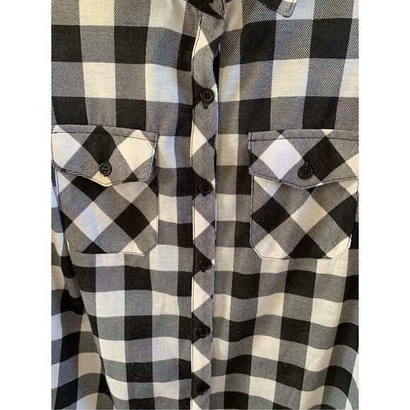 Urban Girl Flannel Top - Picture 4 of 12